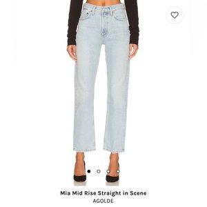 Agolde Mia Jeans Size 27 - Worn once!